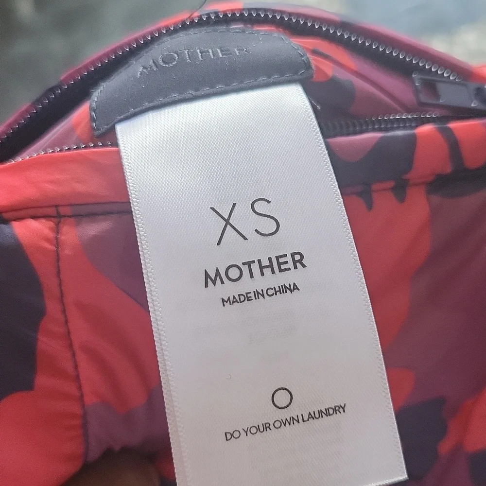 Mother The Two Faced Puffer Reversible Camo Jacket SzXS - Picture 5 of 9